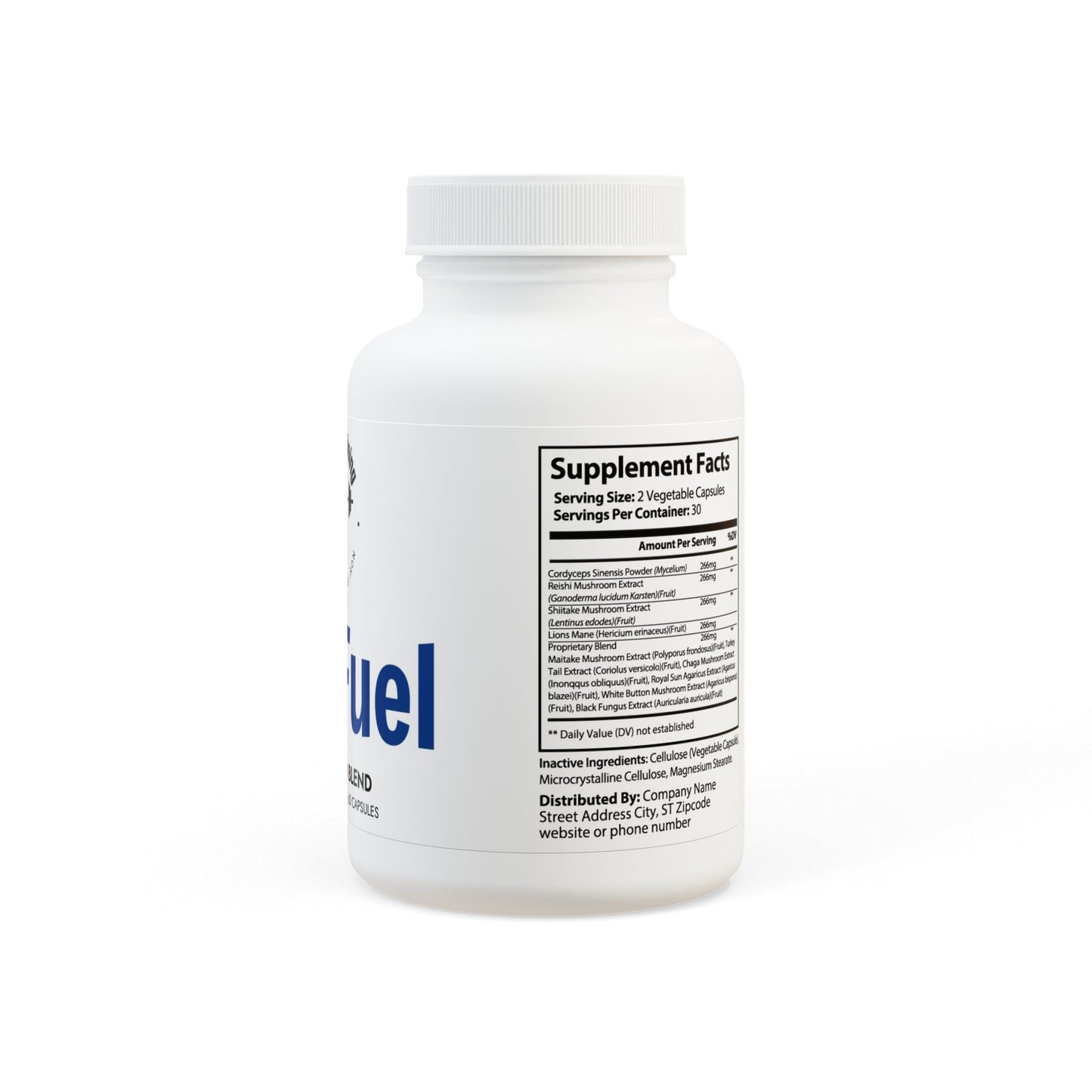 Mushroom Blend Supplement (60 Capsules)