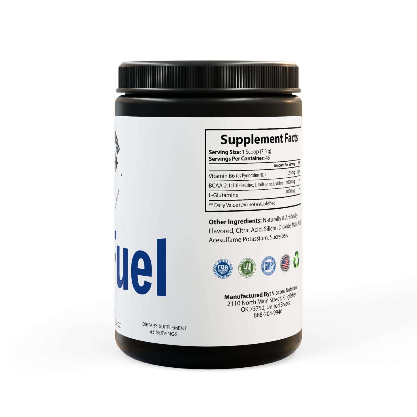 BCAA Supplement, Watermelon (325g, 11.46oz, 45 servings)