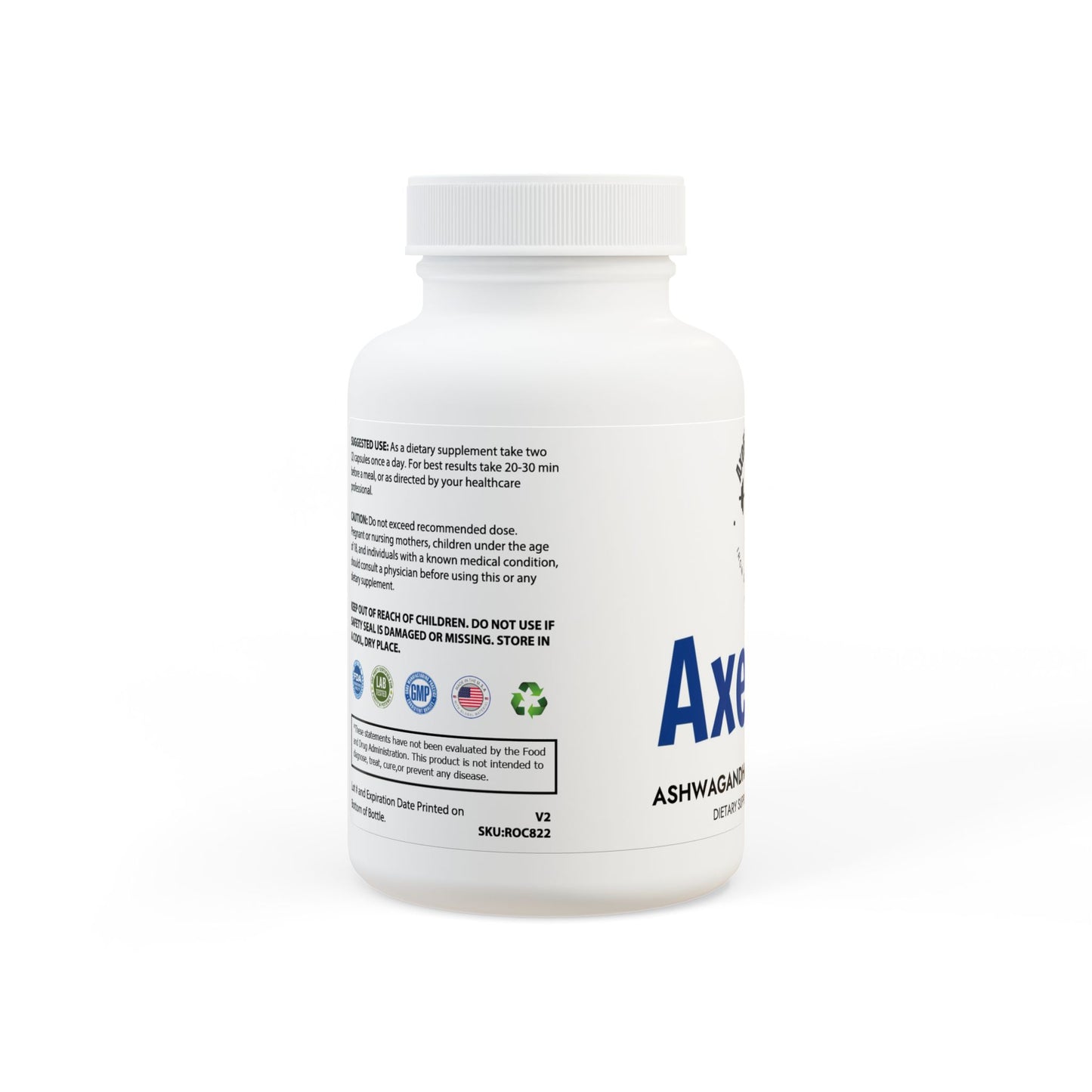 Ashwagandha and Black Pepper Supplement (60 capsules)