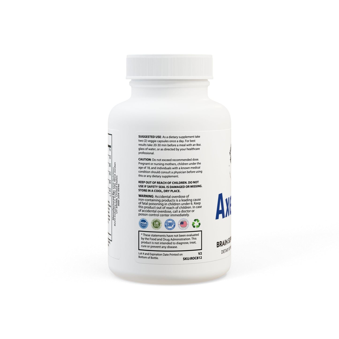 Brain Support Complex Supplement (60 Capsules)