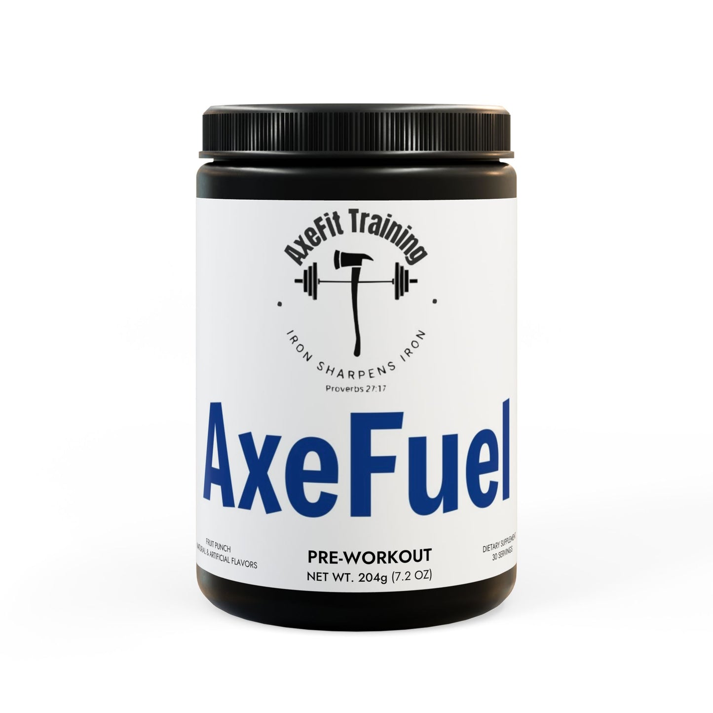 Pre-Workout Supplement, Fruit Punch (204g, 7.1oz)
