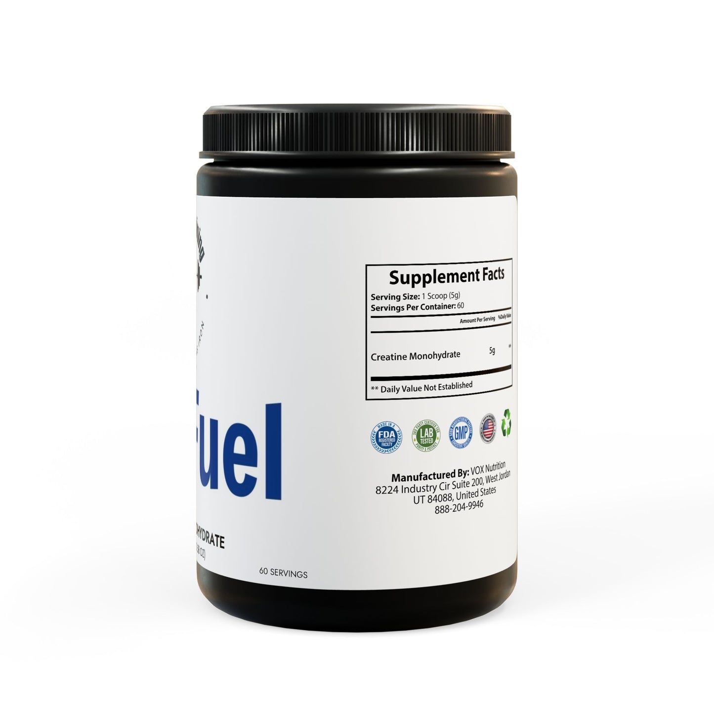 Creatine Monohydrate Supplement (300g, 10.58oz)